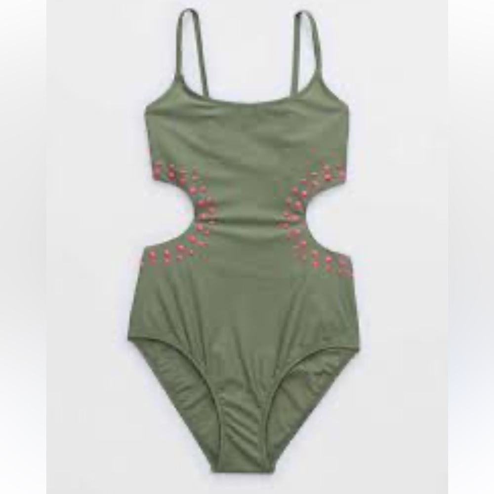 Aerie Cut Out One Piece Swimsuit NWT